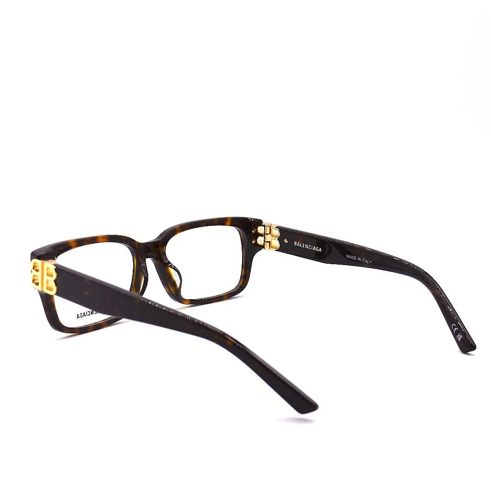 NEW BALENCIAGA BB0105O 002 HAVANA AUTHENTIC EYEGLASSES FRAME